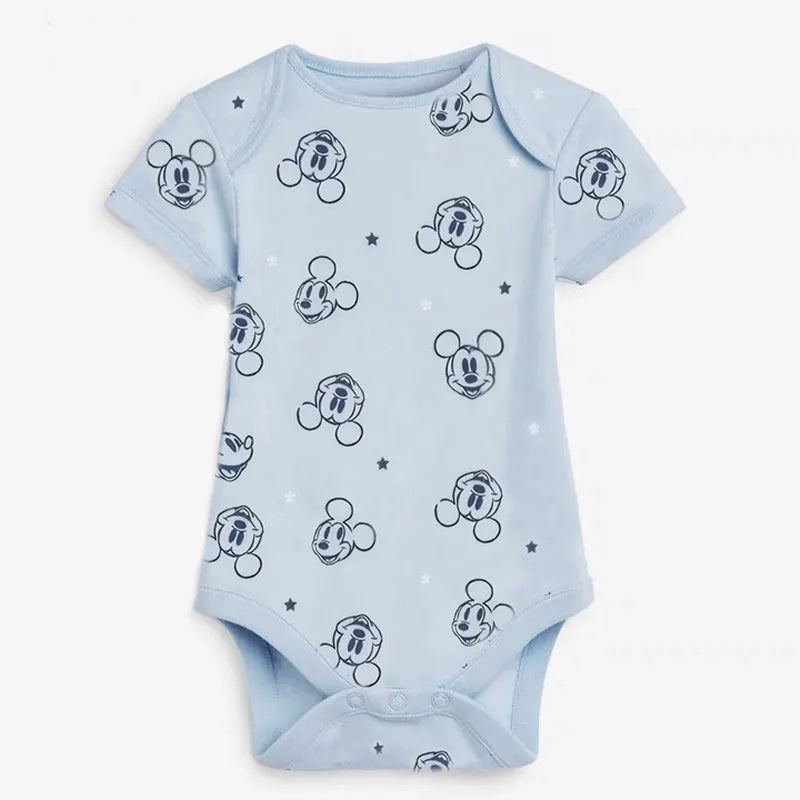 Summer Fashion Baby Clothes for 0-18Months Mickey Mouse Baby Boy Romper Infant Girl Jumpsuits