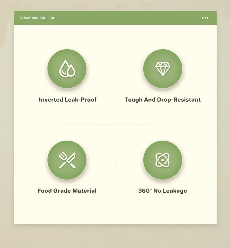 MAMIJOY 2PCS 250ML Baby Learning Drinking Cup With Gravity Ball&Handle&Scale Leak-proofHeat Resistance Newborn Water Cup BY01