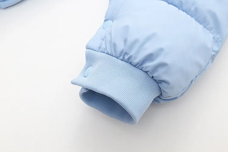 Baby's jumpsuit Baby Girls Clothes Newborn Winter Thick Rompers Infant Costume Coat Plus velvet Toddler Romper 0-3T boys Romper