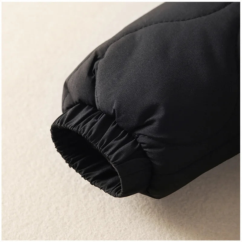 Boys New born baby clothes Autumn Winter Fleece-Lined Hooded Romper Pants Perfect for Outdoor toddler girl little girls clothing