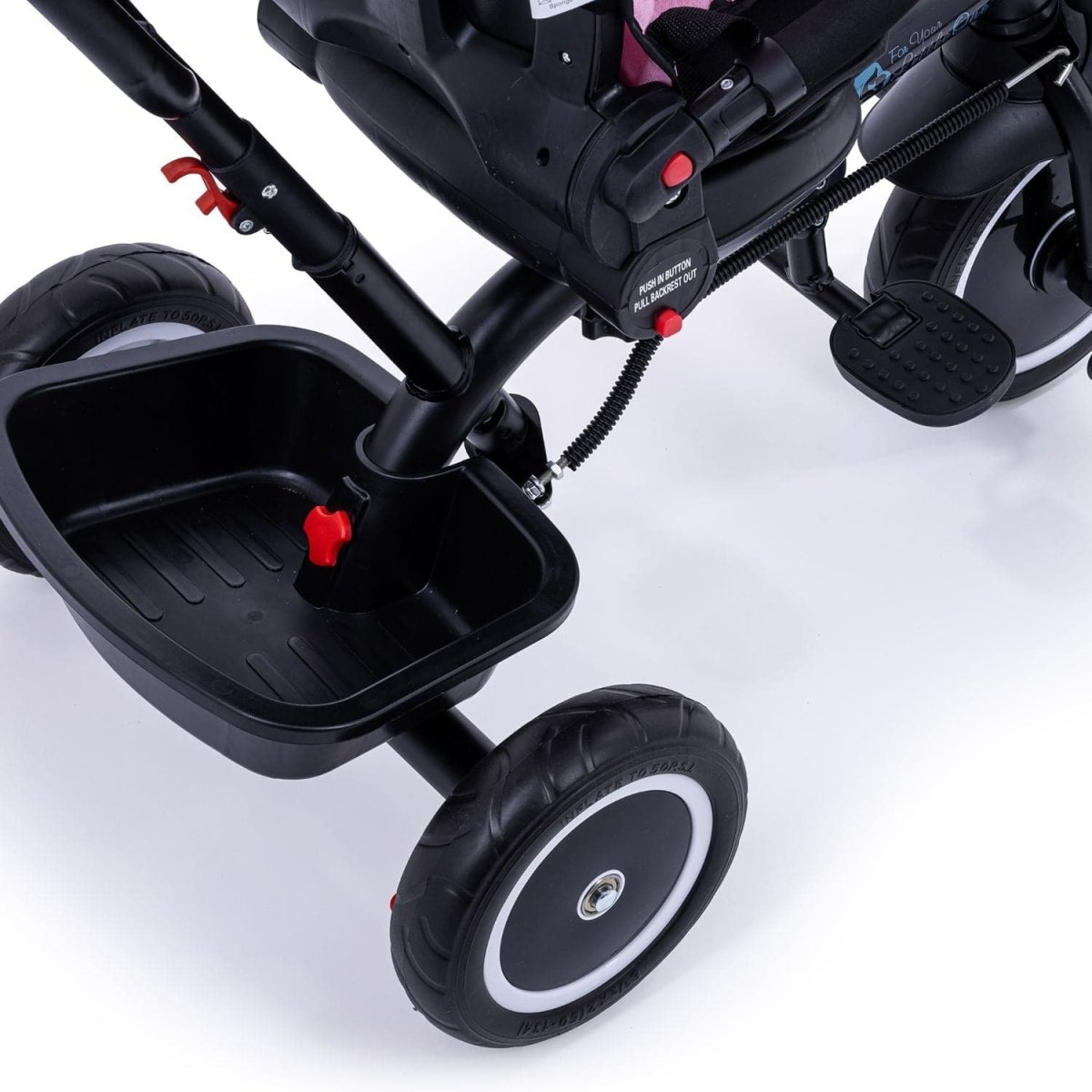 Foryourlittleone 6 in 1 Trike V3 - Pink (9 months - 5 years)