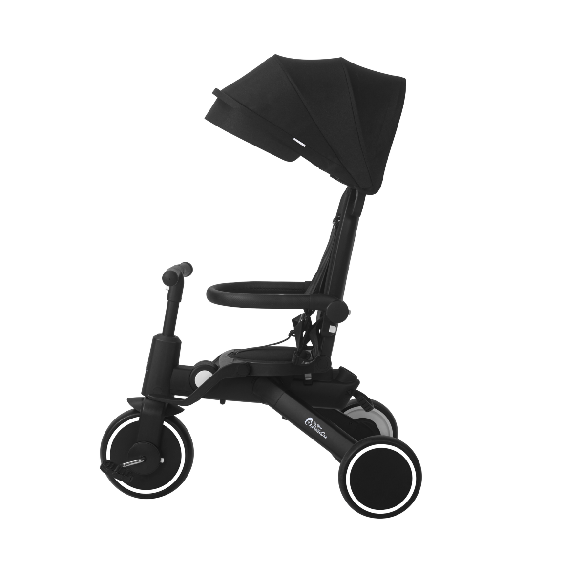 Foryourlittleone Xplor Foldable Trike - Jet Black (2025) - Clearance "Grade A Return"-3