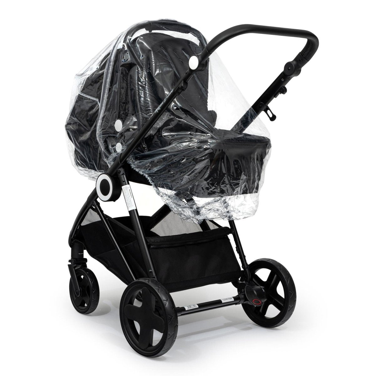 Universal Rain Cover For 2 in 1 Prams - Fits All Models-2