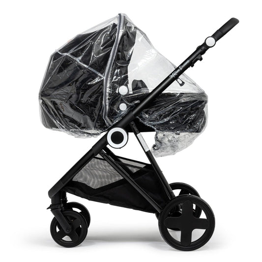 Universal Rain Cover For 2 in 1 Prams - Fits All Models-0
