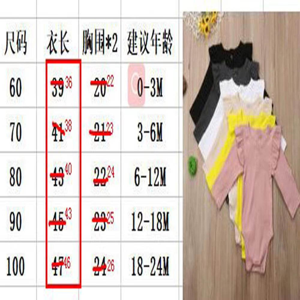 Baby Girl Rompers Autumn Princess Newborn Baby Clothes for 0-2Y Girls Boys Long Sleeve Jumpsuit Kids Baby Outfits Clothes