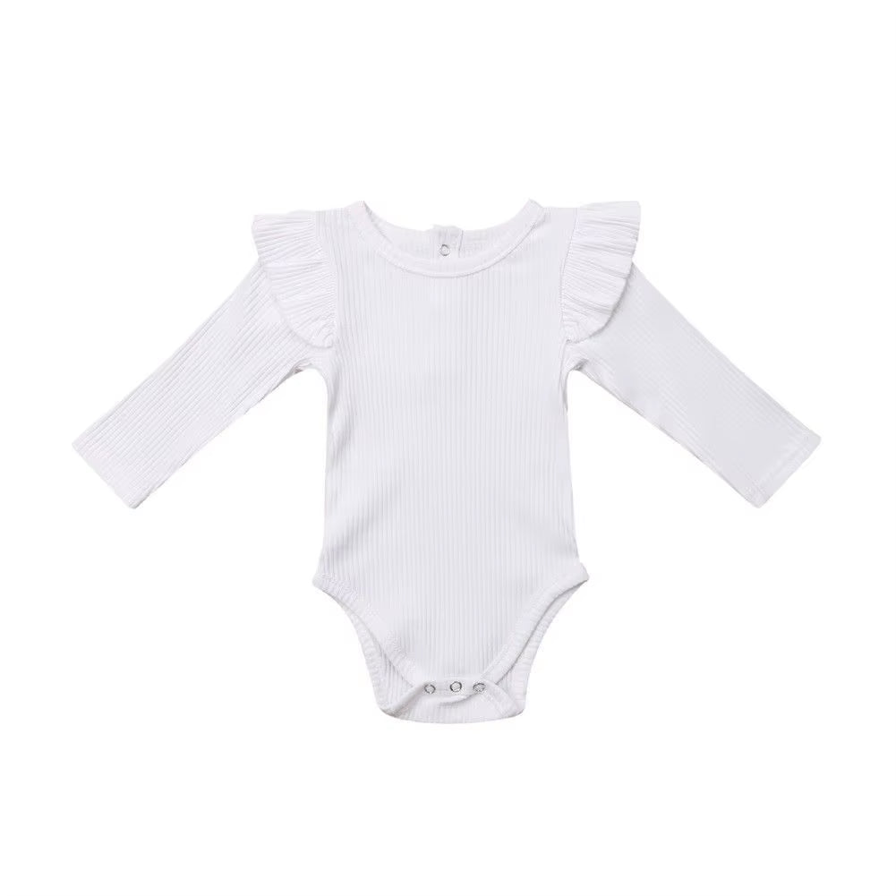 Baby Girl Rompers Autumn Princess Newborn Baby Clothes for 0-2Y Girls Boys Long Sleeve Jumpsuit Kids Baby Outfits Clothes