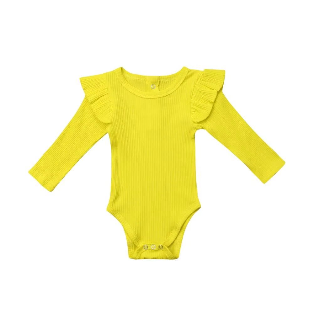 Baby Girl Rompers Autumn Princess Newborn Baby Clothes for 0-2Y Girls Boys Long Sleeve Jumpsuit Kids Baby Outfits Clothes