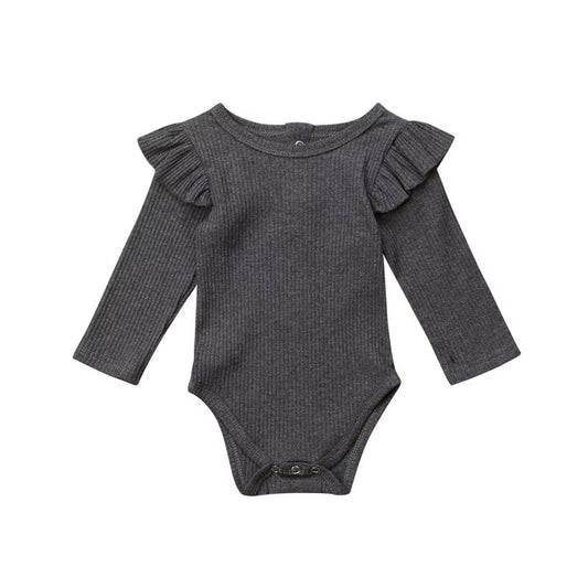 Baby Girl Rompers Autumn Princess Newborn Baby Clothes for 0-2Y Girls Boys Long Sleeve Jumpsuit Kids Baby Outfits Clothes