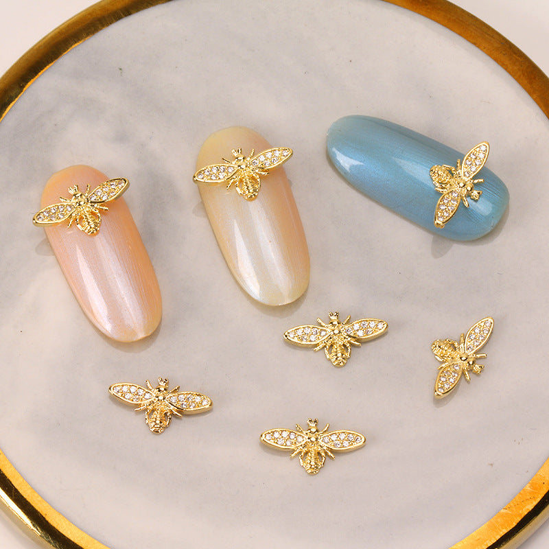 Diamond-studded bee DIY accessories-1