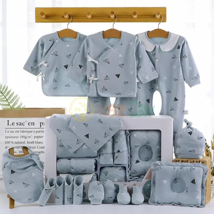 18/21pcs Newborn Clothes Baby Gift Pure Cotton Baby Set 0-6 Months Summer Autumn And Winter Kids Clothes Suit Unisex Without Box
