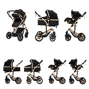 Baby Stroller lightweight strollers 3 in 1 Stroller Baby Walker Baby Trolley 588 Baby Stroller Car for Newborn Baby Travel pram
