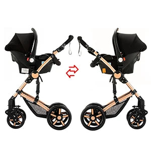 Baby Stroller lightweight strollers 3 in 1 Stroller Baby Walker Baby Trolley 588 Baby Stroller Car for Newborn Baby Travel pram