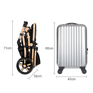 Baby Stroller lightweight strollers 3 in 1 Stroller Baby Walker Baby Trolley 588 Baby Stroller Car for Newborn Baby Travel pram