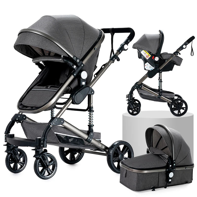 Baby Stroller lightweight strollers 3 in 1 Stroller Baby Walker Baby Trolley 588 Baby Stroller Car for Newborn Baby Travel pram