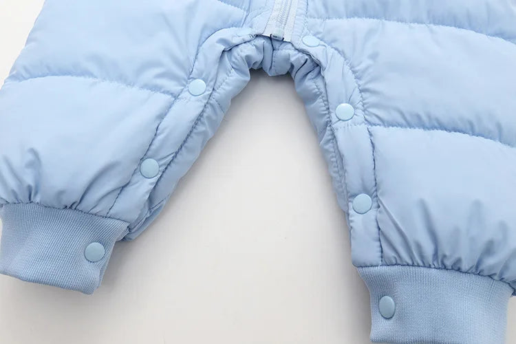 Baby's jumpsuit Baby Girls Clothes Newborn Winter Thick Rompers Infant Costume Coat Plus velvet Toddler Romper 0-3T boys Romper