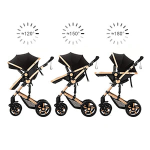 Baby Stroller lightweight strollers 3 in 1 Stroller Baby Walker Baby Trolley 588 Baby Stroller Car for Newborn Baby Travel pram