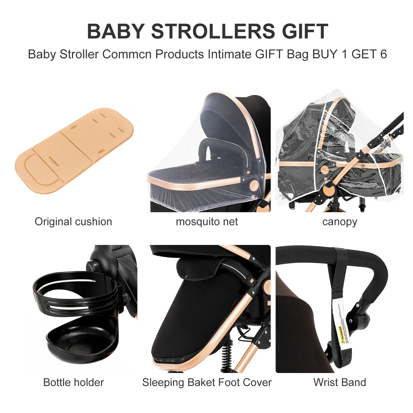 Baby Stroller lightweight strollers 3 in 1 Stroller Baby Walker Baby Trolley 588 Baby Stroller Car for Newborn Baby Travel pram