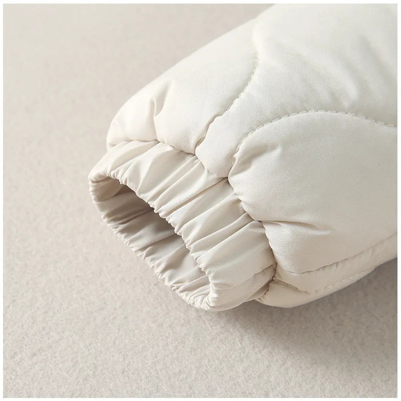 Boys New born baby clothes Autumn Winter Fleece-Lined Hooded Romper Pants Perfect for Outdoor toddler girl little girls clothing