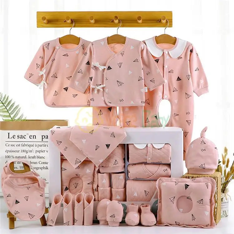 18/21pcs Newborn Clothes Baby Gift Pure Cotton Baby Set 0-6 Months Summer Autumn And Winter Kids Clothes Suit Unisex Without Box