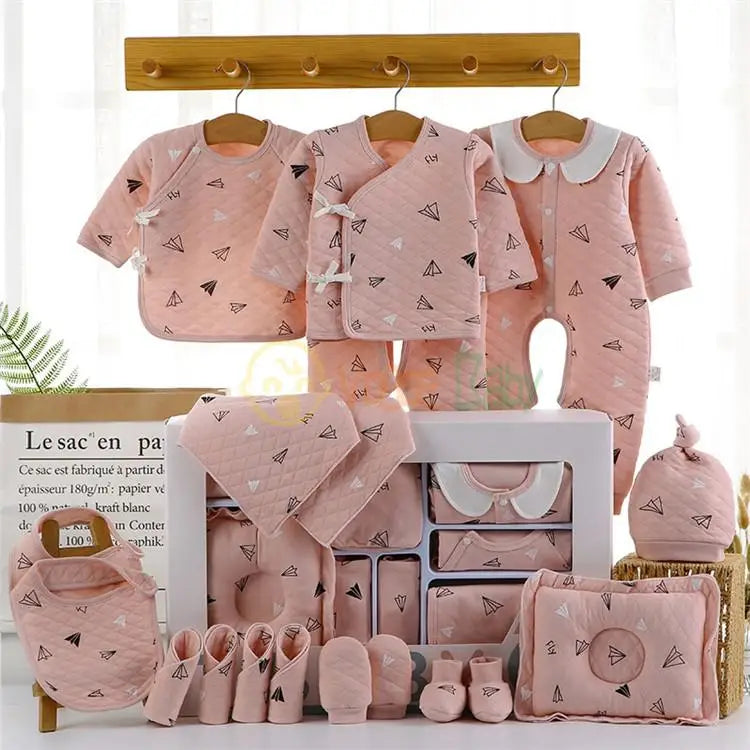 18/21pcs Newborn Clothes Baby Gift Pure Cotton Baby Set 0-6 Months Summer Autumn And Winter Kids Clothes Suit Unisex Without Box