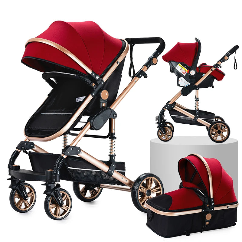 Baby Stroller lightweight strollers 3 in 1 Stroller Baby Walker Baby Trolley 588 Baby Stroller Car for Newborn Baby Travel pram