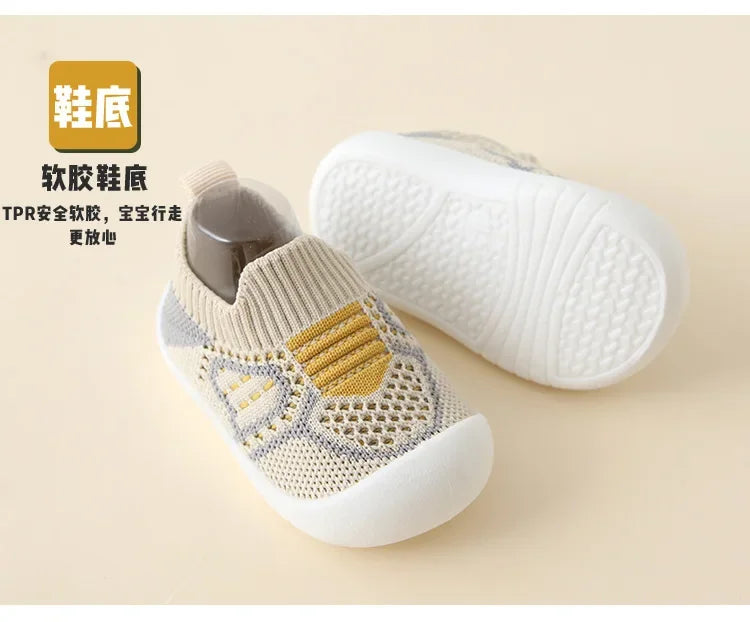 0-5Years Summer Baby Shoes Newborn Toddler Shoes Baby Girl Baby Socks Shoes Soft Bottom Non-slip Boy Breathable Mesh Clothes