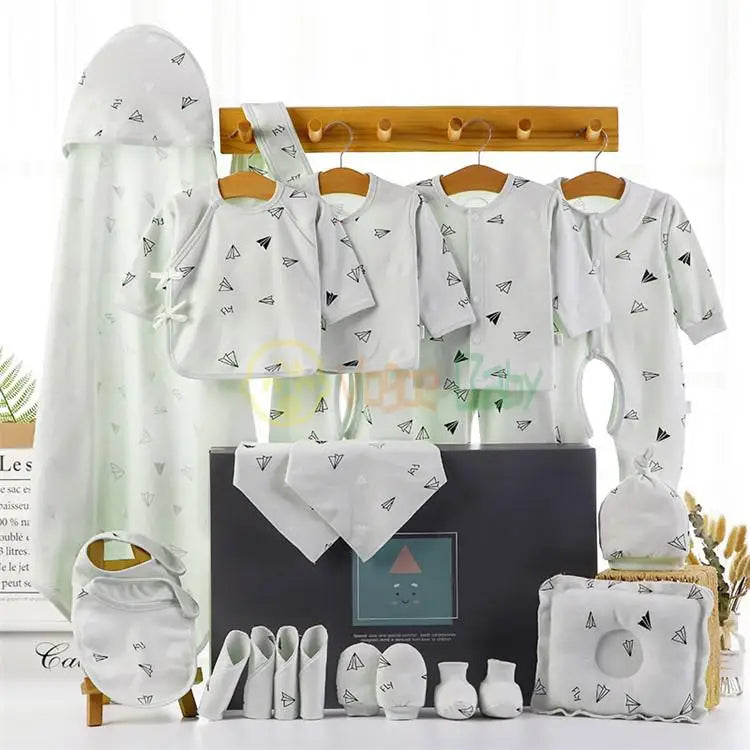 18/21pcs Newborn Clothes Baby Gift Pure Cotton Baby Set 0-6 Months Summer Autumn And Winter Kids Clothes Suit Unisex Without Box