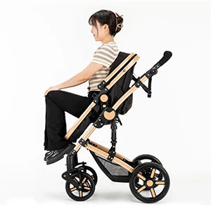 Baby Stroller lightweight strollers 3 in 1 Stroller Baby Walker Baby Trolley 588 Baby Stroller Car for Newborn Baby Travel pram