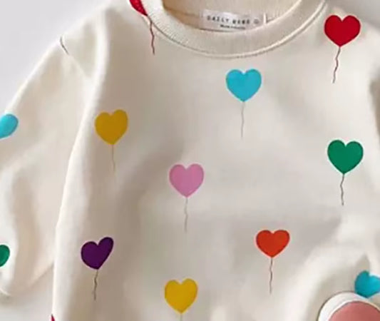 Baby Clothes Toddler Girls Clothing Balloon Print Boys Jumpsuits Infant