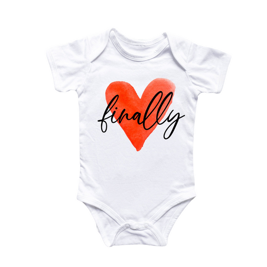Finally Announcement - Baby Boy Girl Clothes Infant Bodysuit Funny Cute Newborn-0