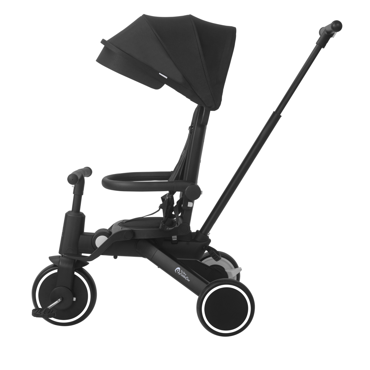Foryourlittleone Xplor Foldable Trike - Jet Black (2025) - Clearance "Grade A Return"-1